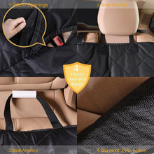 Load image into Gallery viewer, Waterproof Dog Car Seat Cover