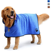 Load image into Gallery viewer, Dog Bathrobe Towel