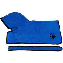 Load image into Gallery viewer, Dog Bathrobe Towel