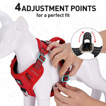 Load image into Gallery viewer, No Pull Dog Harness with 2 Metal Leash Clips