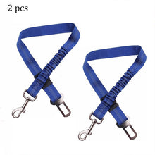 Load image into Gallery viewer, Reflective Car Seat Belt for Dogs with Elastic Bungee Buffer