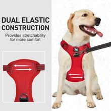 Load image into Gallery viewer, No Pull Dog Harness with 2 Metal Leash Clips