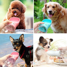Load image into Gallery viewer, Portable Dog Water Bottle for Outdoor Trips