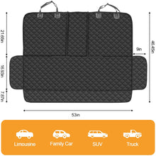 Load image into Gallery viewer, Waterproof Dog Car Seat Cover for Back Seat