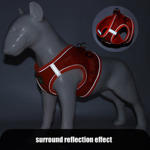 Load image into Gallery viewer, Soft Mesh Dog Harness and Leash Set