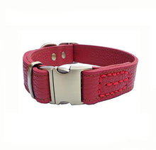 Load image into Gallery viewer, Personalized Genuine Leather Dog Collars