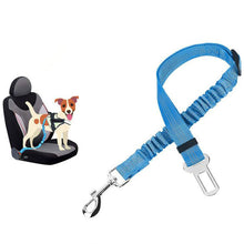 Load image into Gallery viewer, Reflective Car Seat Belt for Dogs with Elastic Bungee Buffer