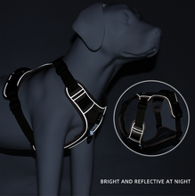 Load image into Gallery viewer, No Pull Reflective Dog Harness for Large Dogs