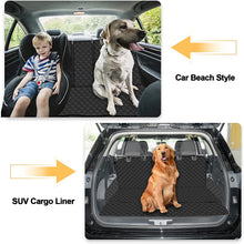 Load image into Gallery viewer, Waterproof Dog Car Seat Cover for Back Seat