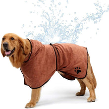 Load image into Gallery viewer, Dog Bathrobe Towel