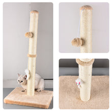 Load image into Gallery viewer, Cat Scratching Post with Hanging Ball for Indoor Large Cats