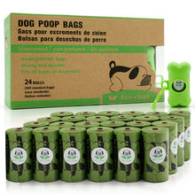 Load image into Gallery viewer, Extra Thick Biodegradable Dog Poo Bags 360pcs/24 rolls