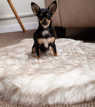 Load image into Gallery viewer, Faux Fur Orthopedic Dog Bed
