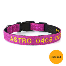 Load image into Gallery viewer, Personalized Dog Collars