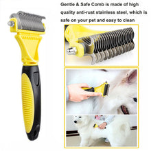 Load image into Gallery viewer, 23+12 Double-Sided Blade Pet Dematting Comb