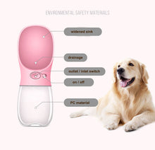 Load image into Gallery viewer, Portable Dog Water Bottle for Outdoor Trips