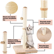 Load image into Gallery viewer, Cat Scratching Post with Hanging Ball for Indoor Large Cats