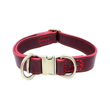 Load image into Gallery viewer, Personalized Genuine Leather Dog Collars