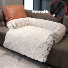 Load image into Gallery viewer, "Couch Defender" Calming Dog Sofa Bed with Removable Cover
