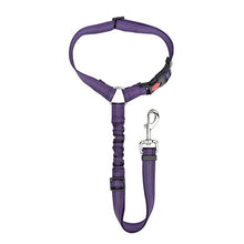 Load image into Gallery viewer, Headrest Restraint Dog Car Seat Belt with Elastic Nylon Bungee Buffer