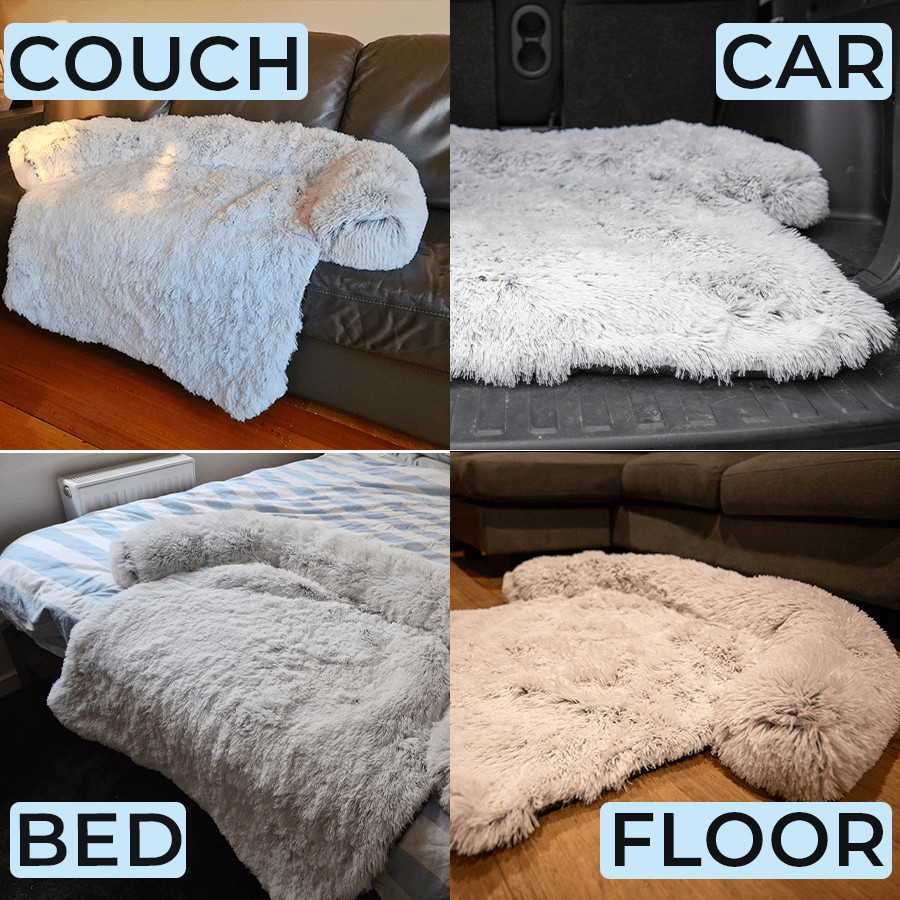 Couch DefenderCalming Dog Sofa Bed with Removable Cover PawHot