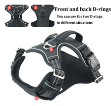 Load image into Gallery viewer, No Pull Dog Harness with 2 Metal Leash Clips
