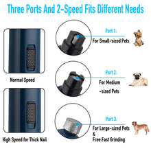 Load image into Gallery viewer, Electric Dog Nail Grinders Upgraded for Small Medium Large Dogs-40% off Today