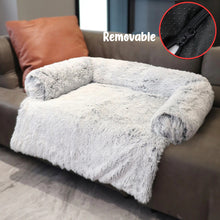 Load image into Gallery viewer, "Couch Defender" Calming Dog Sofa Bed with Removable Cover