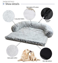 Load image into Gallery viewer, "Couch Defender" Calming Dog Sofa Bed with Removable Cover