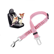 Load image into Gallery viewer, Reflective Car Seat Belt for Dogs with Elastic Bungee Buffer
