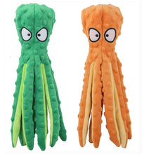 Load image into Gallery viewer, Dog Squeaky Toys Octopus - No Stuffing Crinkle Plush Dog Toys