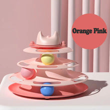 Load image into Gallery viewer, Pet Interactive Fun Roller Exerciser 4 Level Cat Turntable Cat Toys