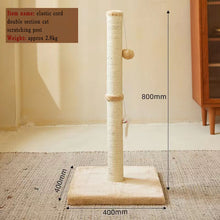 Load image into Gallery viewer, Cat Scratching Post with Hanging Ball for Indoor Large Cats