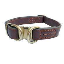 Load image into Gallery viewer, Personalized Genuine Leather Dog Collars