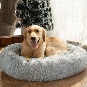 Soothing Dog Bed with Removable Cover