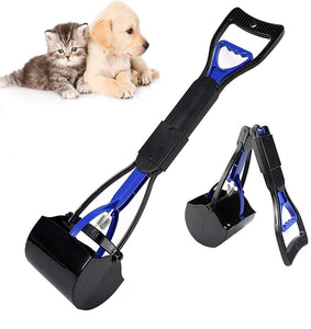 Foldable Dog Pooper Scooper with Long Handle