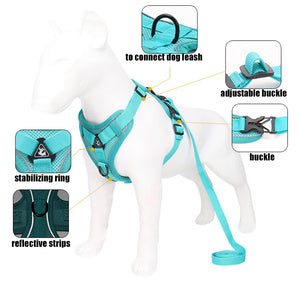 Adjustable Reflective No Pull Dog Harness