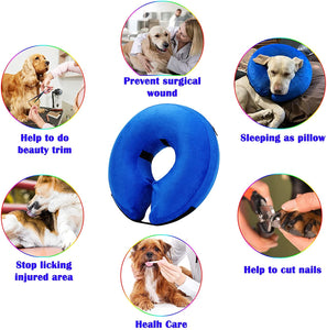 Protective Inflatable Collar for Dogs