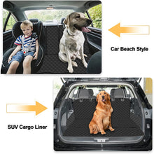 Load image into Gallery viewer, Waterproof Dog Car Seat Cover for Back Seat
