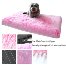 Load image into Gallery viewer, Plush Waterproof Dog Bed with Removable Cover
