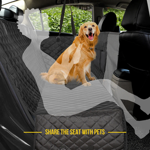 Waterproof Dog Car Seat Covers with Mesh Window