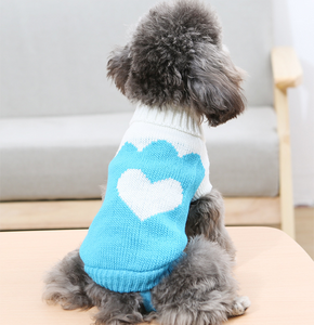 Cartoon Patterned Dog Sweater