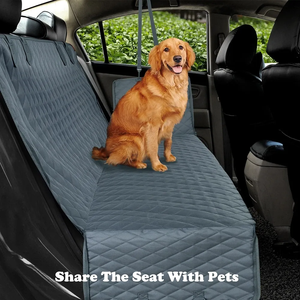 Waterproof Dog Car Seat Covers with Mesh Window
