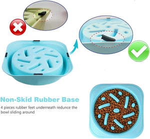 Slow Feeder Dog Bowls