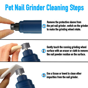 Electric Dog Nail Grinders Upgraded for Small Medium Large Dogs-40% off Today