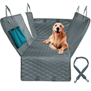 Waterproof Dog Car Seat Covers with Mesh Window