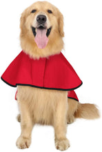 Load image into Gallery viewer, Dog Raincoat Hooded Slicker Poncho
