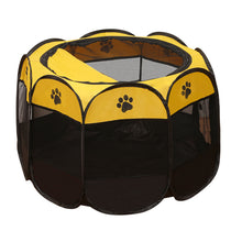 Load image into Gallery viewer, Foldable Puppy Pop Up Playpen for Dog and Cat Indoor and Outdoor Use
